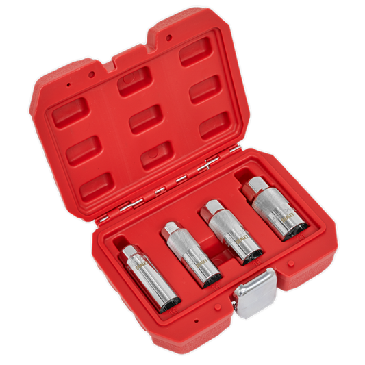 Sealey 
Spark Plug Socket Set 3/8"Sq Drive 4pc