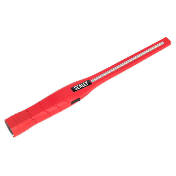 Sealey 
Rechargeable 360° Slim Inspection Light 8W & 1W SMD LED - Red
