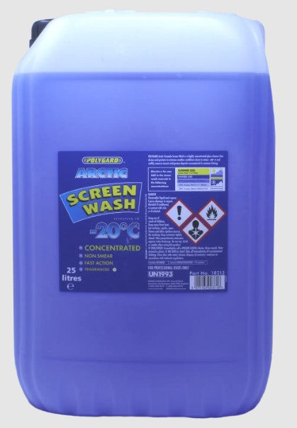 Polygard 18215 Concentrate Screen wash -20°C - 25L