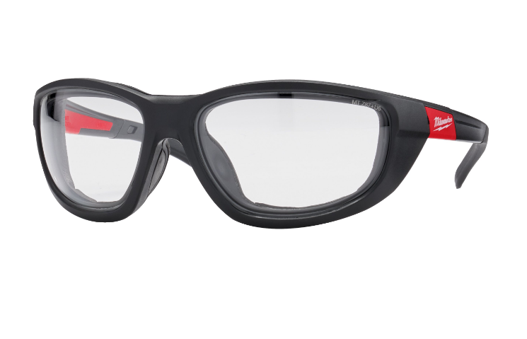 Milwaukee 4932471885 Premium Safety Glasses With Gasket - Clear