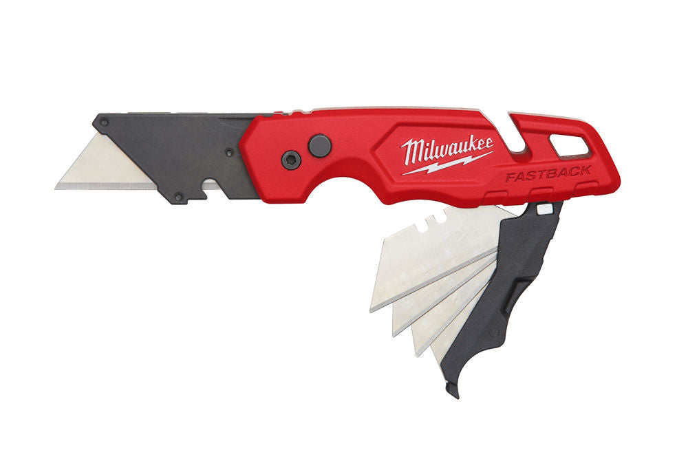 Milwaukee Fastback Flip Ut. Knife W Blade Storage - 4932471358