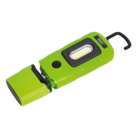 Sealey 
Rechargeable 360° Inspection Light 3W COB & 1W SMD LED - Green