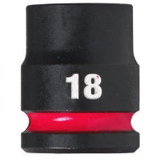 Milwaukee 18mm Shockwave Impact Duty 1/2" Drive Impact Socket Shallow