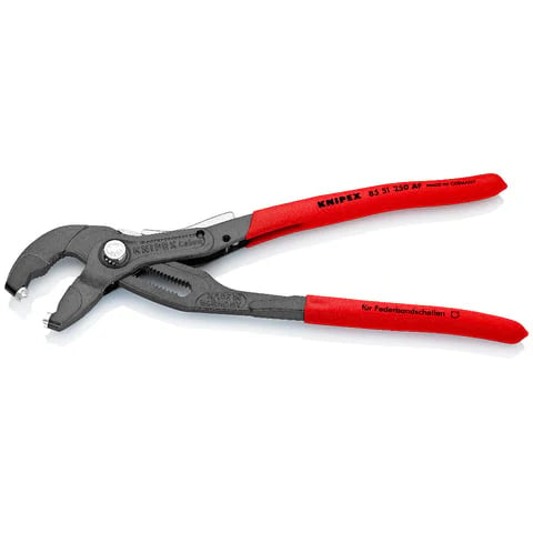 Knipex 85 51 250 AF Spring Hose Clamp Pliers With Retainer - 250mm Black Friday Bundle