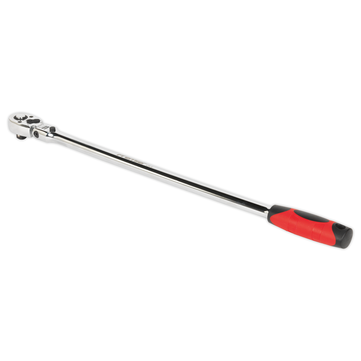 Sealey AK6698.V2 1/2" Extra Long Flexi-Head Ratchet - 600mm