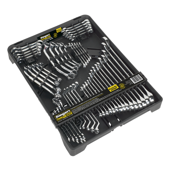 Sealey 
Siegen Multipurpose Spanner Set 50pc