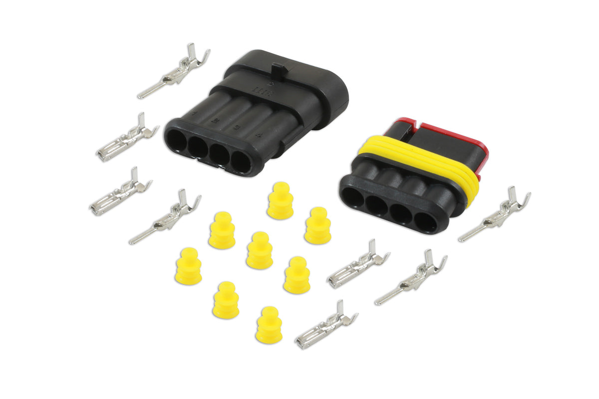 Connect - 37229 - Automotive Electric Superseal Connector Kit 4 Pin 18pc