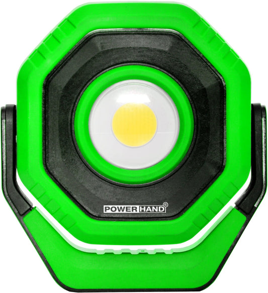 Powerhand SIN-100.1090-G Green Rechargeable Pocket Flood Light - 1400 Lumens