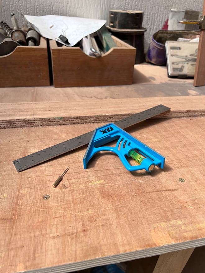 Ox Tools  OX-P504530 Pro Magnetic Combination Square - 300mm/12in