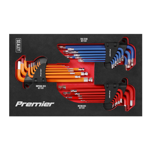 Sealey 
Premier Master Hex Key Set 27pc