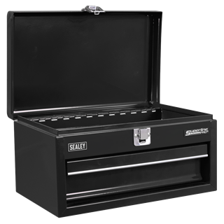 Sealey 
Superline Pro® Mini Toolbox with Drawer - Black