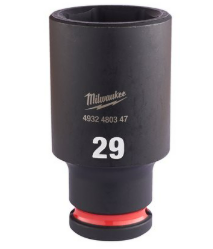 Milwaukee 29mm Shockwave Impact Duty 1/2" Drive Impact Socket Deep