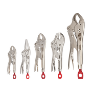 Milwaukee 48223695 Torque Locking Pliers Kit - 5 Piece