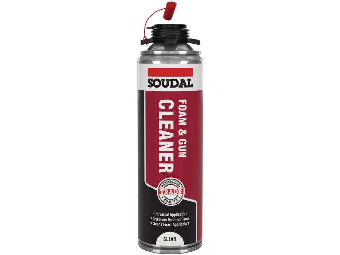 Soudal 116924 Trade Foam & Gun Cleaner - Box Of 12