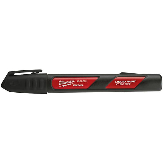 Milwaukee 48223731 Inkzall Liquid Paint Marker - Black