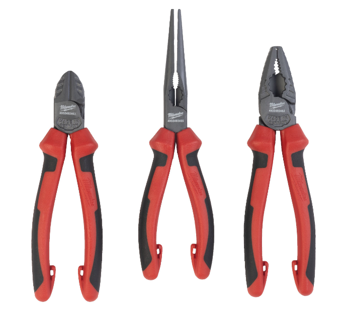 Milwaukee 4932492773 Plier Set - 3 Piece