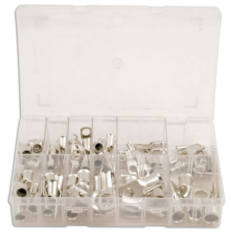 Laser 31884 Copper Tube Terminals Assortment 80pc