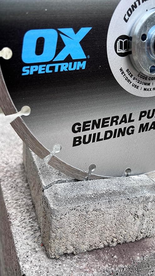 Ox Tools  CG10-300/20 General Purpose Contractor Diamond Blade - 10 x 300 x 20mm