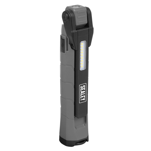 Sealey 
Rechargeable 360° Inspection Light 10W & 2 x 4W SMD LED - Grey