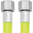 PCL Hose Assembly Yellow High Visibility 20m of 10mm i/d Hose, Rp 1/4 Swivel Ends