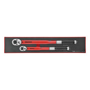 Teng Tools TEX1238 3/8" & 1/2" Drive Torque Wrench Set In Foam