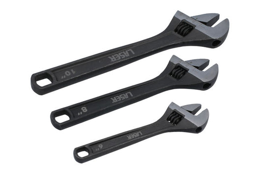 Laser Adjustable Wrench Set 3pc