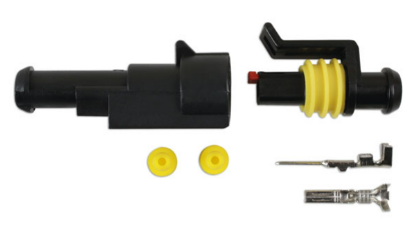 Laser 37226 Automotive Electric Supaseal Connector Kit 1 Pin 6pc