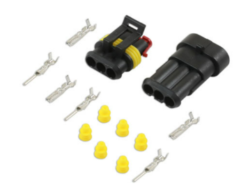Laser 37228 Automotive Electric Supaseal Connector Kit 3 Pin 14pc