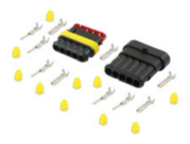 Laser 37230 Automotive Electric Supaseal Connector Kit 5 Pin 22pc