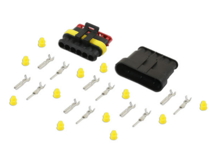 Laser 37231 Automotive Electric Supaseal Connector Kit 6 Pin 26pc