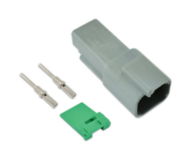 Laser 37504 Deutsch 2 Pin Receptacle Connector Kit 4pc