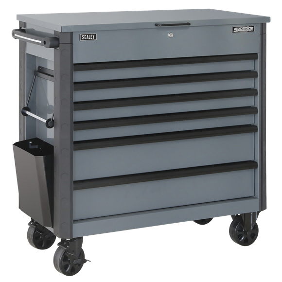 Sealey 
Tool Trolley 6 Drawer - Grey