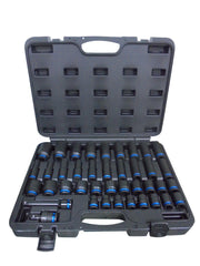 Powerhand KI-K12-1 1/2" Master Impact Socket Set - 40 Piece