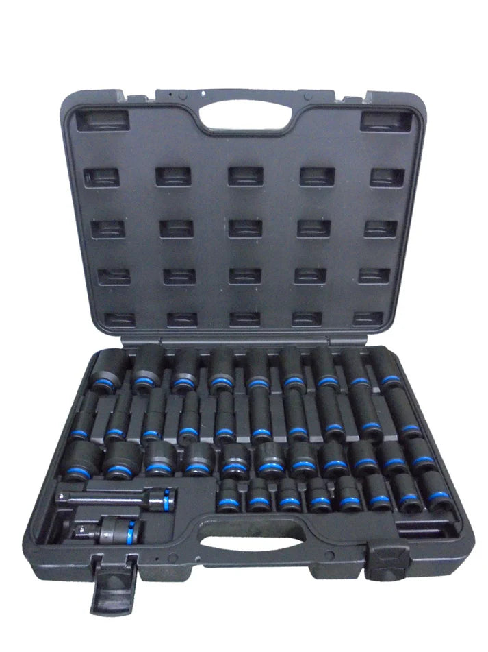 Powerhand KI-K12-1 1/2" Master Impact Socket Set - 40 Piece Black Friday Bundle