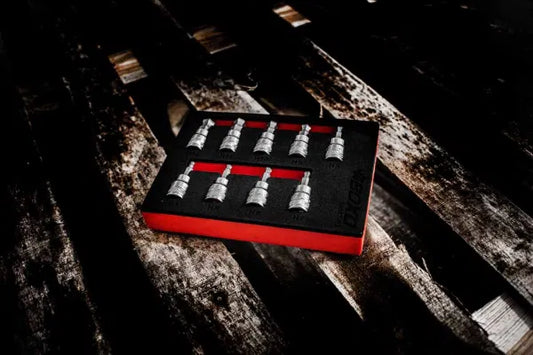 Boxo 3/8" Ball-Ended Hex Bit Socket Set in EVA Foam