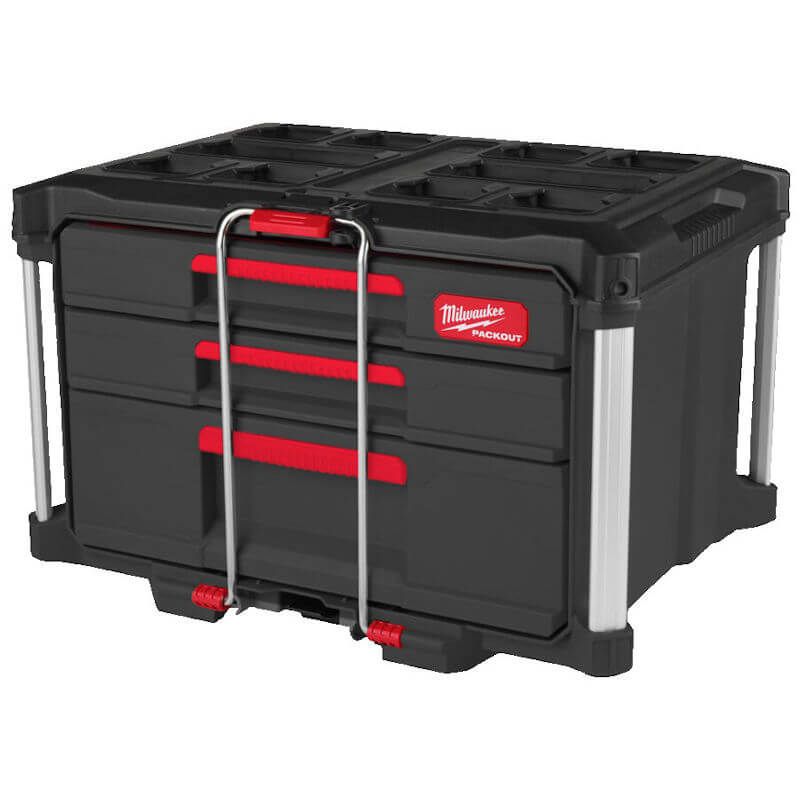 Milwaukee PackOut 2+1 Drawer Tool Box - 4932493190