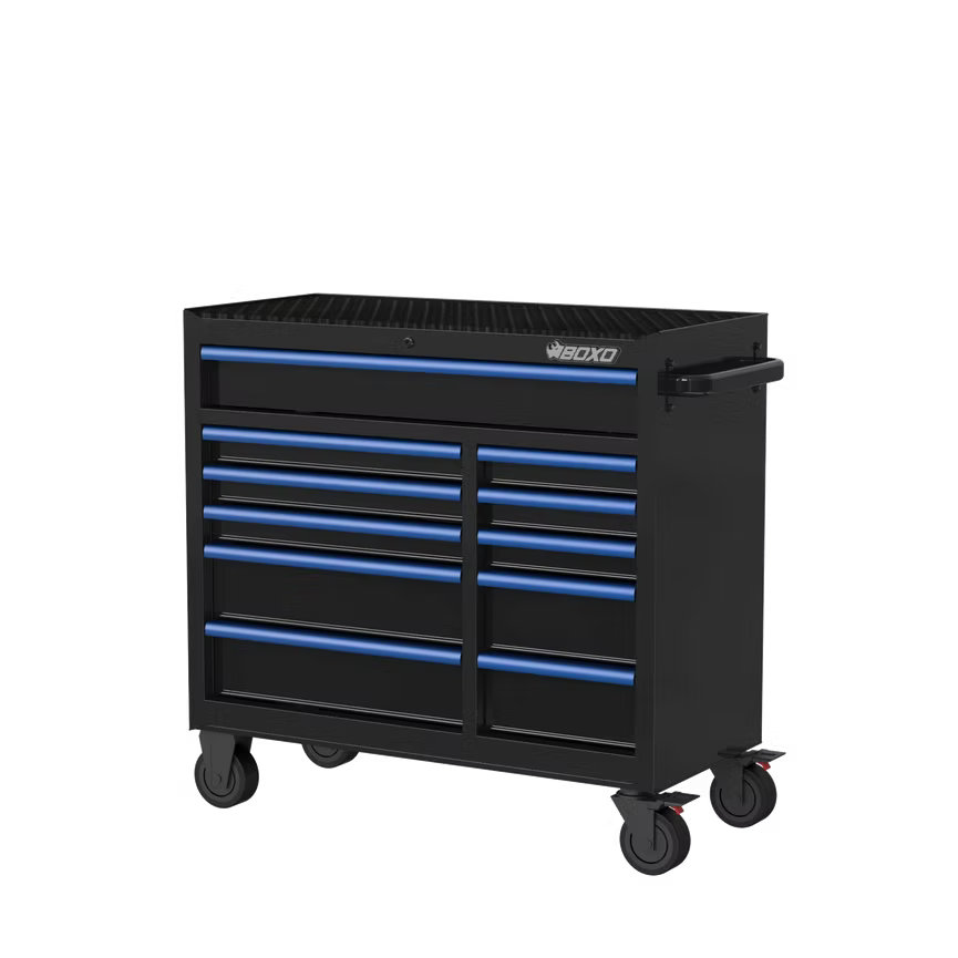 BOXO 41" 11 Drawer Roll Cab with Drawer Trims - KIT-TB41ROLL-A