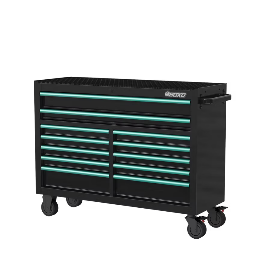 BOXO 53" 12 Drawer Roll Cab with Drawer Trims - KIT-TB53ROLL