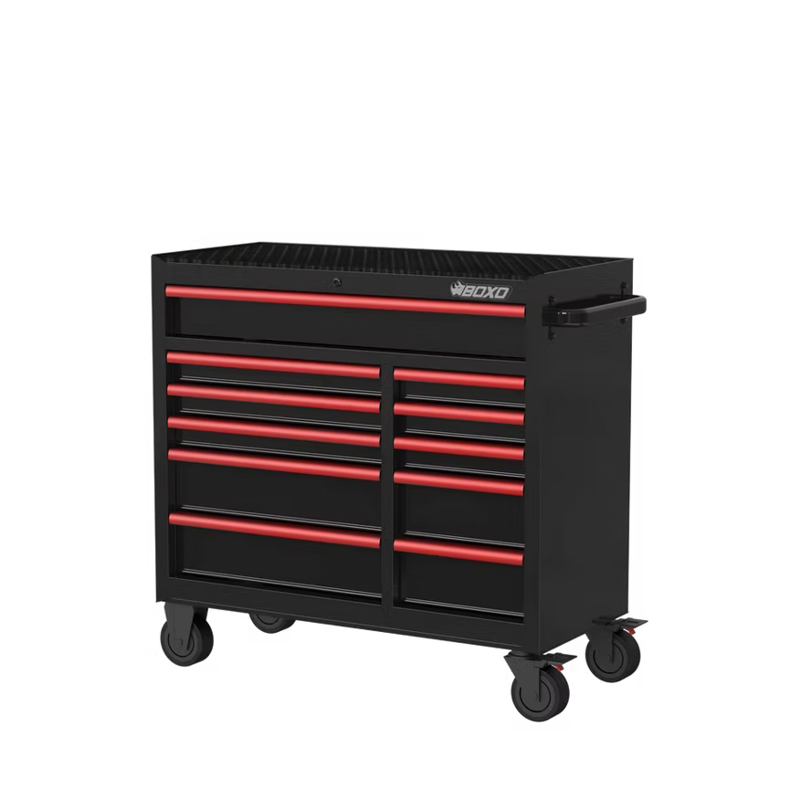 BOXO 41" 11 Drawer Roll Cab with Drawer Trims - KIT-TB41ROLL-A