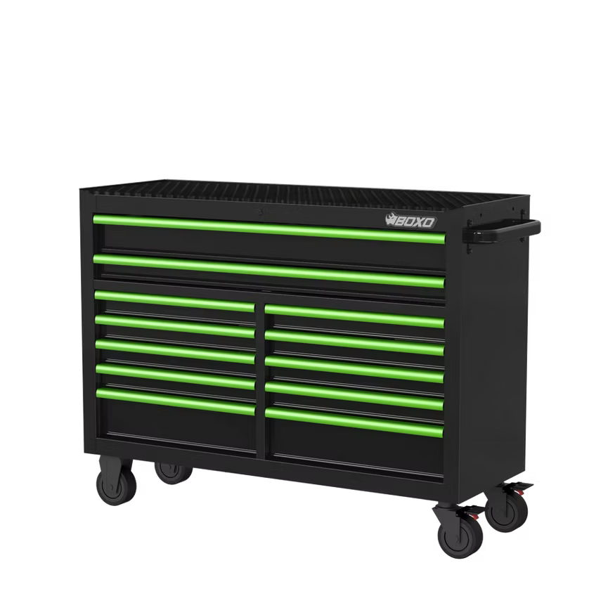 BOXO 53" 12 Drawer Roll Cab with Drawer Trims - KIT-TB53ROLL