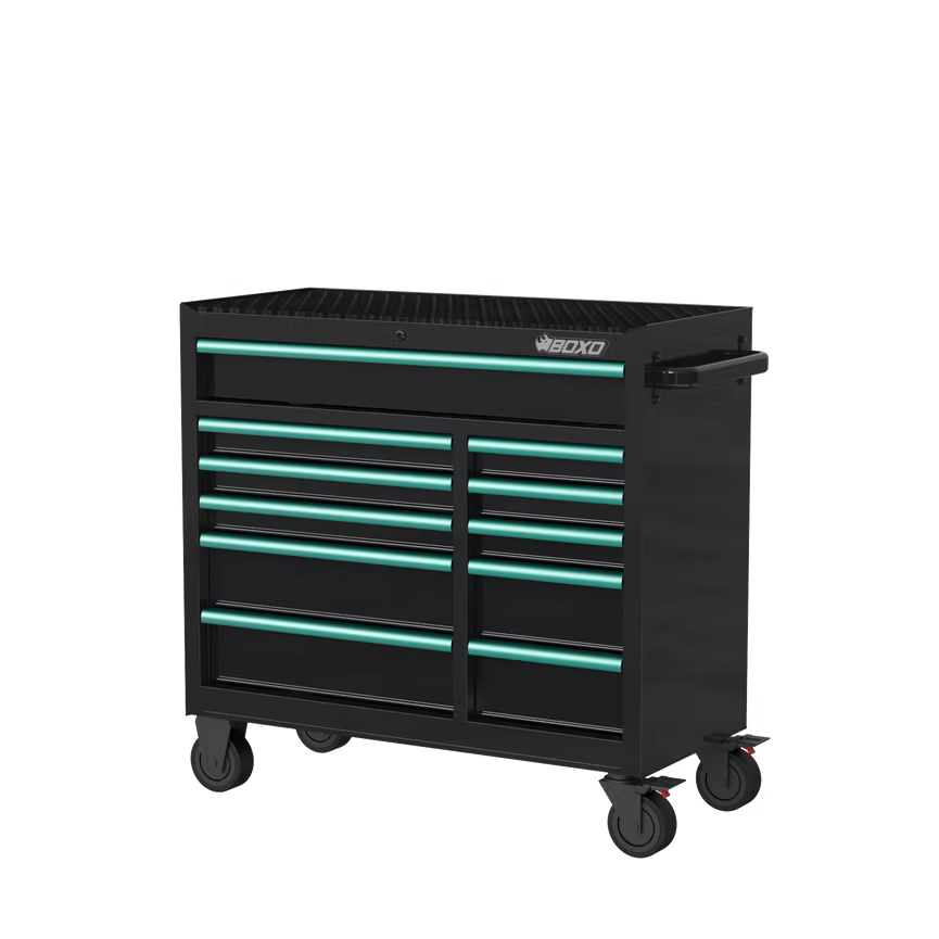 BOXO 41" 11 Drawer Roll Cab with Drawer Trims - KIT-TB41ROLL-A