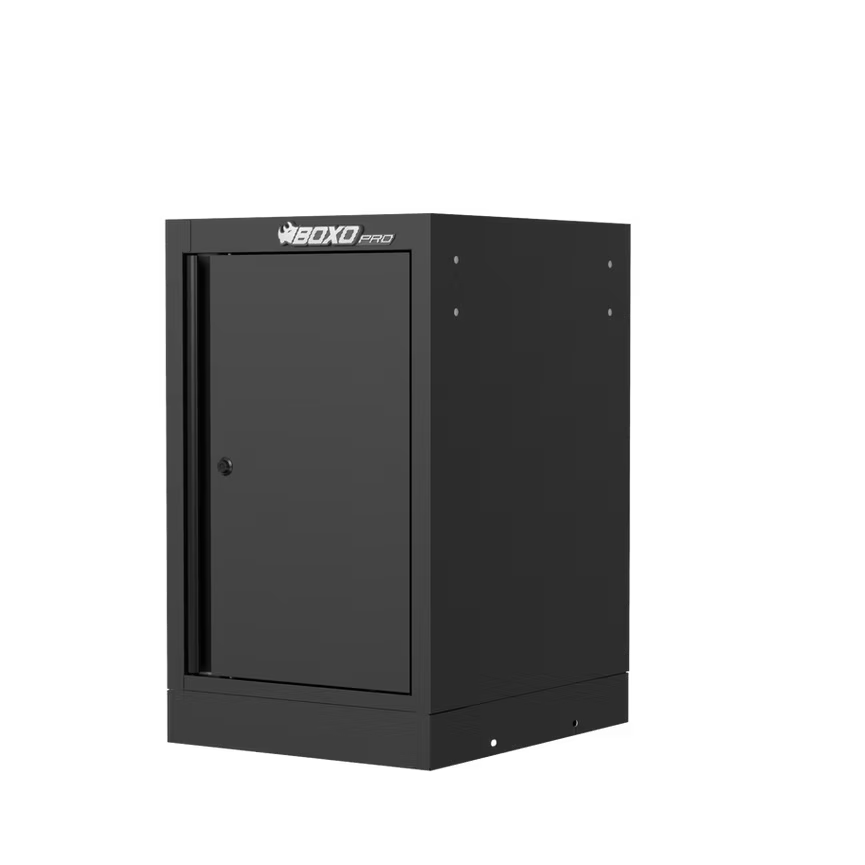 BOXO Pro Half Height Side Locker with a Support Base - TB-UATD2000+TB-P-UATD20-01-BK