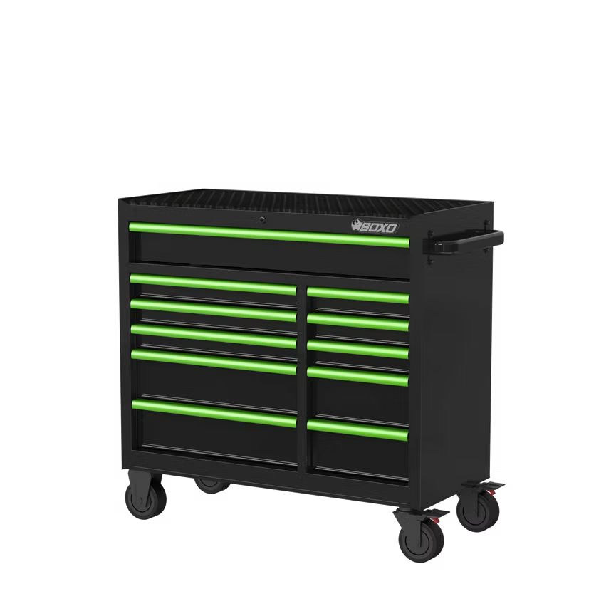 BOXO 41" 11 Drawer Roll Cab with Drawer Trims - KIT-TB41ROLL-A