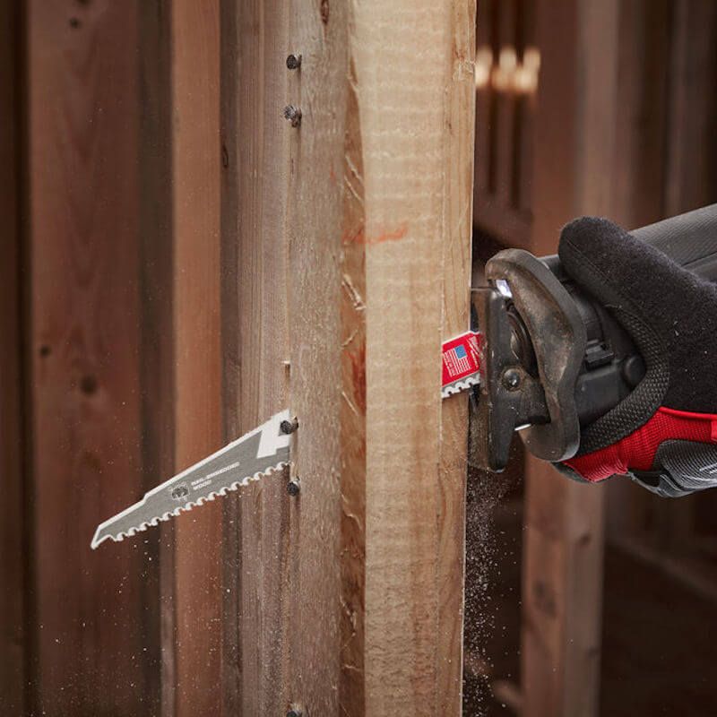 Milwaukee 48005526 5 Pack Heavy Duty Demolition Sawzall Blades - 230mm x 5TPI