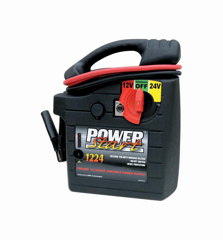 Powerstart 1224 Portable Power Supply - 12v & 24v, 2 x 22ah, 700CCA
