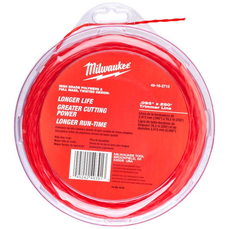 Milwaukee 49162713 2.4mm x 76m Trimmer Line