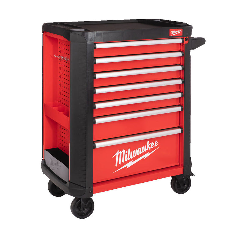 Milwaukee Filled TOOLGUARD™ 30″ / 78 cm 7-Drawer Steel Storage Rolling Cabinet - FREE UK MAINLAND DELIVERY