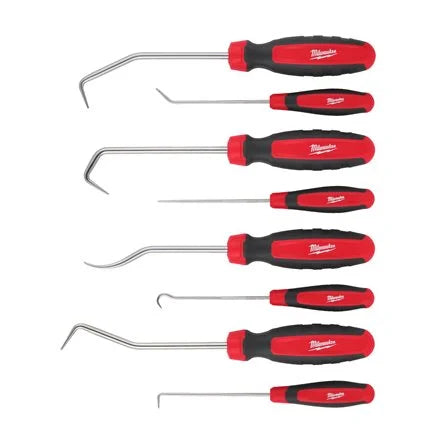 Milwaukee Heavy Duty Hook & Pick Set - 8 Piece - 4932480569