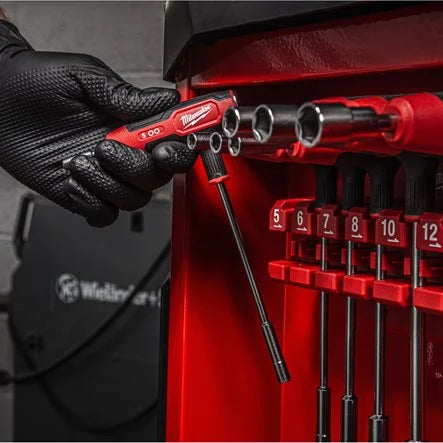 Milwaukee 7 Piece Comfort Grip Nut Driver Wrench Set & Rack - 4932498704