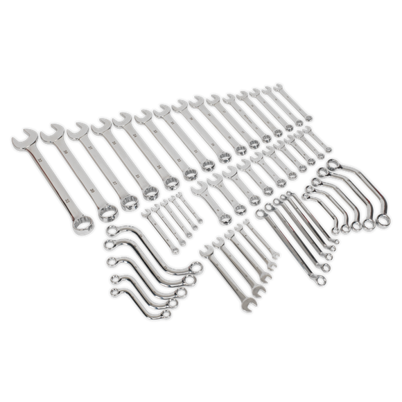 Sealey 
Siegen Multipurpose Spanner Set 50pc